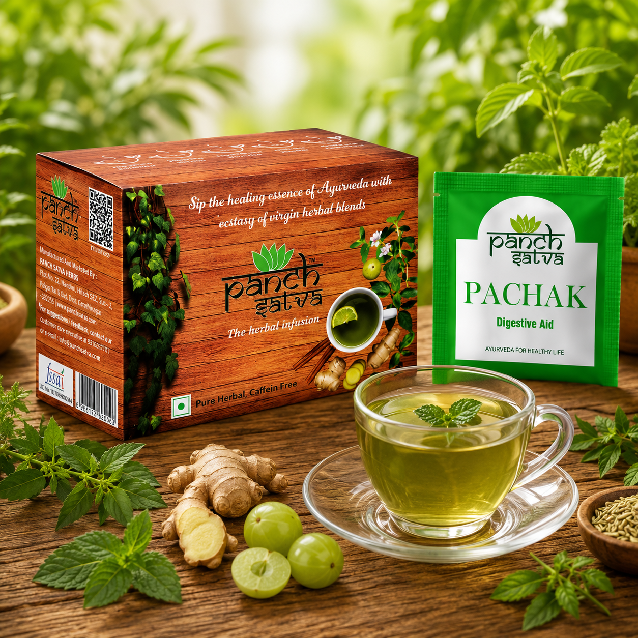 Panchsatva PACHAK Herbal Digestive Infusion