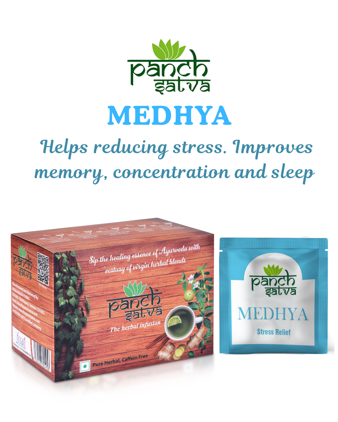 Panchsatva Herbal Infusion/Tea | 30 Pouches Pack