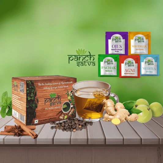 Panchsatva Herbal Infusion | 30 Pouches Pack